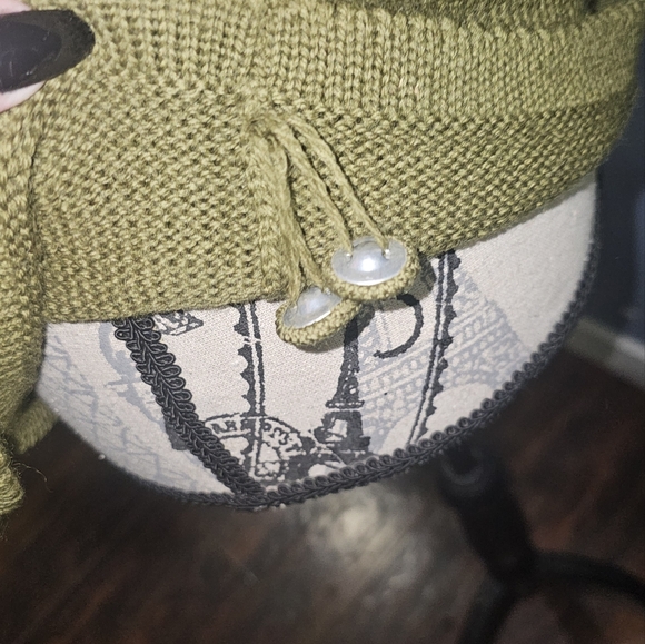 Vintage British vogue wool cardigan - Picture 7 of 11